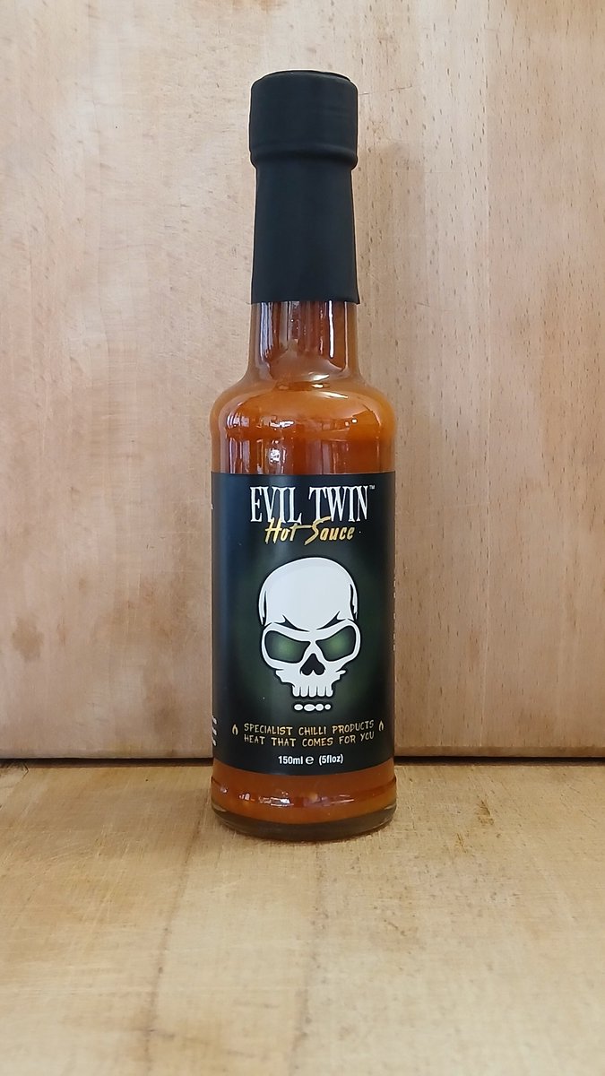 Evil Twin Hot Chilli Sauce (Heat Level 10) - ChilisausBelgium - Grim Reaper Foods