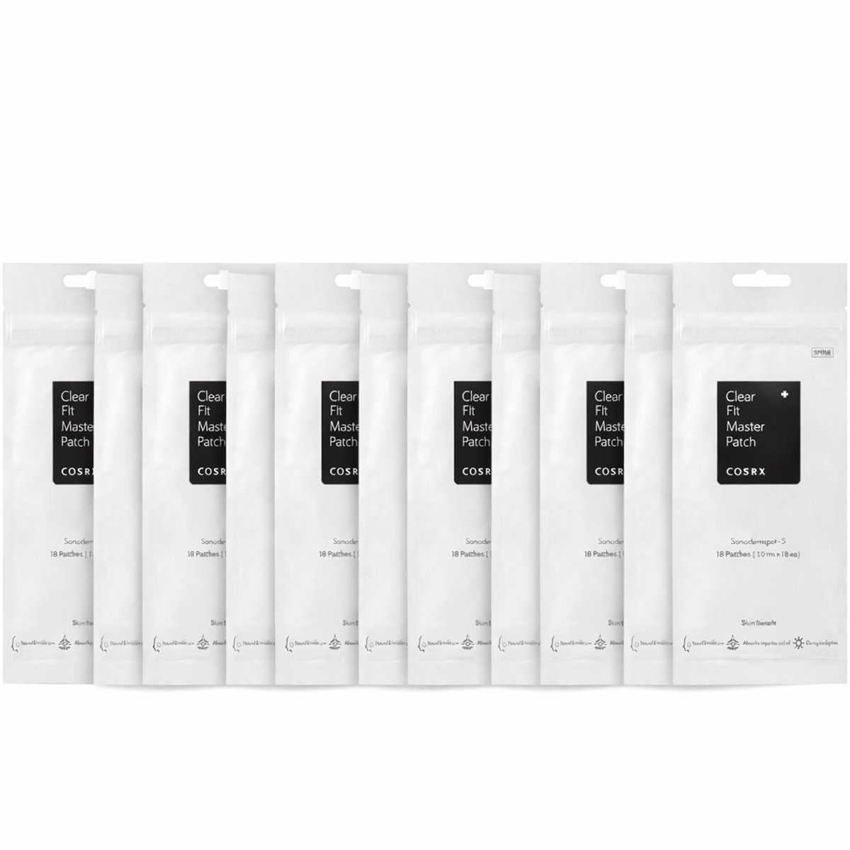 COSRX Clear Fit Master Patch 90 stuks – Acne Patches – Onzichtbaar & Ultradun