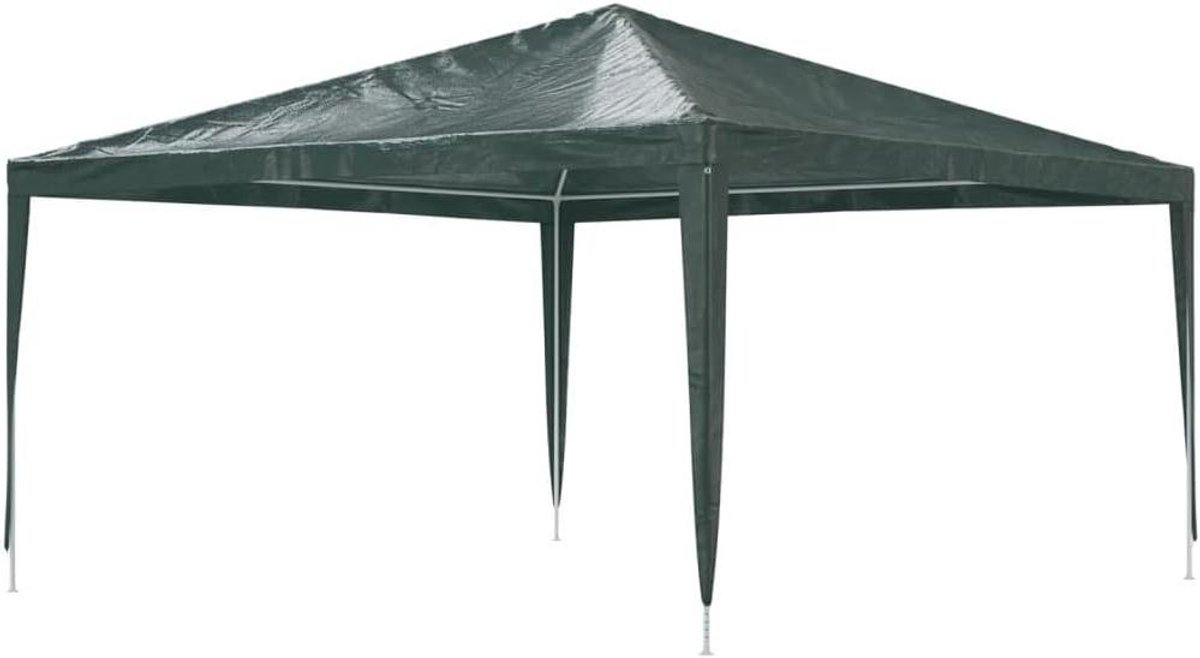 Tuinpaviljoen - Feesttent - Buitenfeesten - UV- en waterbestendig - 4x4 meter - Groen