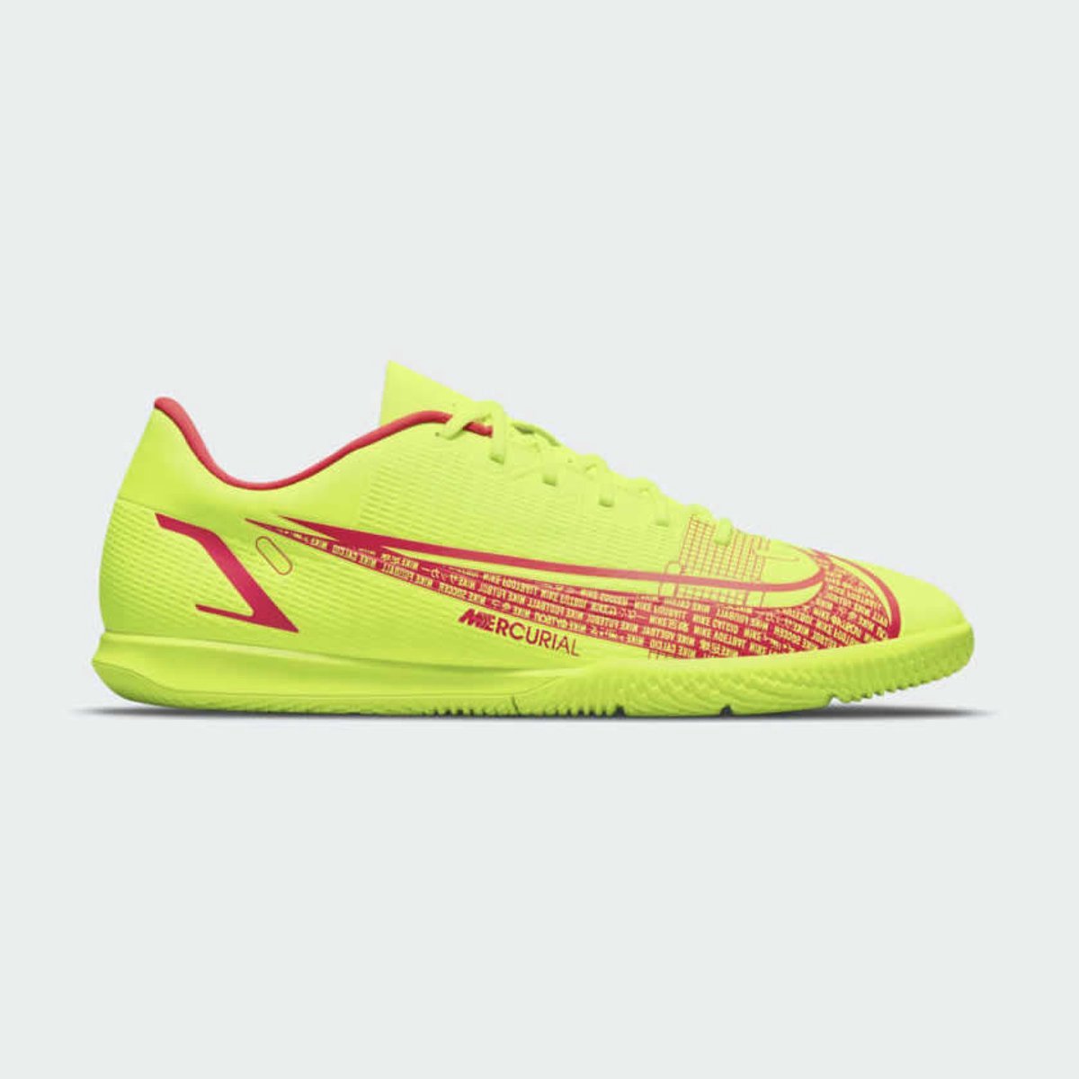 Gymschoen Nike Vapor 14 Club IC Unisex - Neongeel/Roze - Zaal - Maat 41
