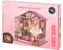 Crafts & Co Miniatuur Huis Bouwpakket met LED