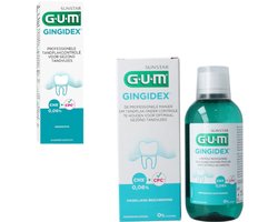 GUM Gingidex 0.06% Chloorhexidine Mondspoeling + Tandpasta