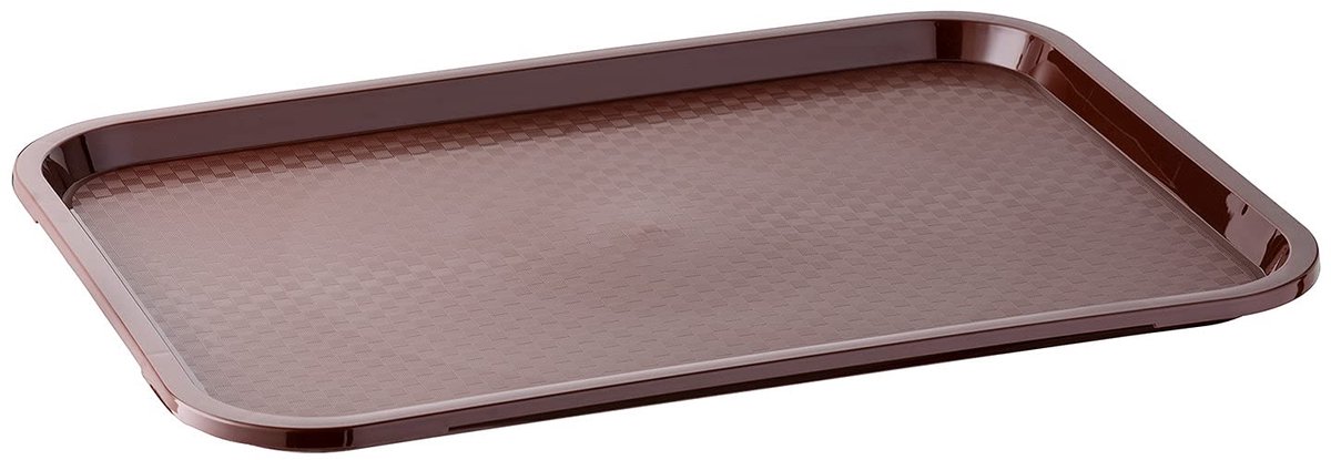 APS Dienblad FAST FOOD GN 1/1, (B)530 x (D)325 mm, bruin