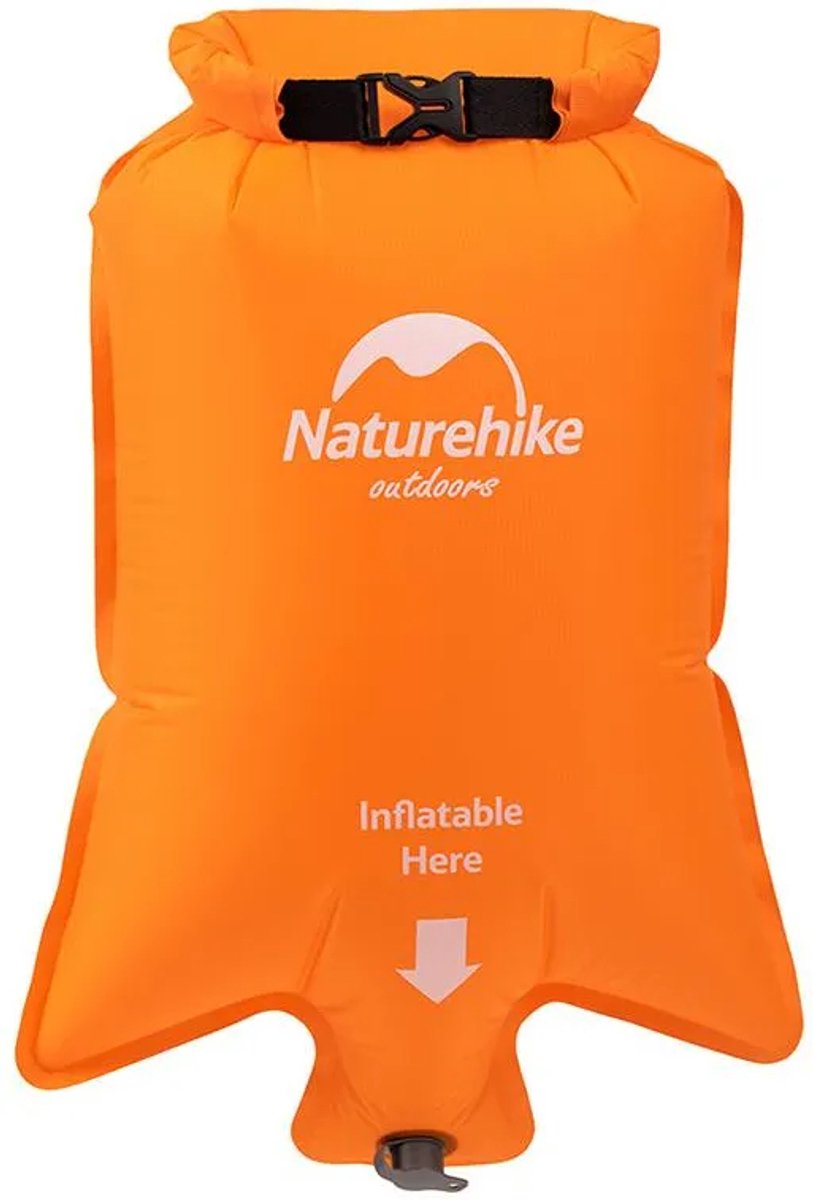 Naturehike Pompzak – Opblaaszak voor Slaapmat & Luchtbed – Drybag – Hygiënisch Opblazen, Waterdicht TPU, Ook als Opbergzak & Kussen