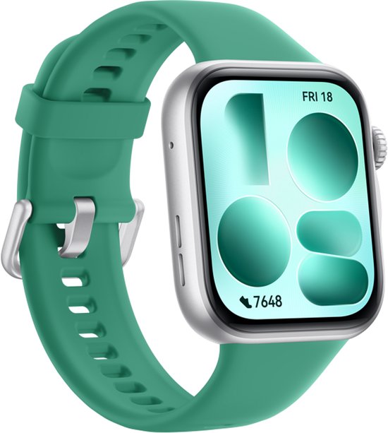 HUAWEI WATCH FIT 5 Groen Smartwatch - Premium ontwerp - Geavanceerde Buiten workoutmogelijkheden - Professioneel gezondheidsmonitoring met TruSense - Compatibel met iOS & Android