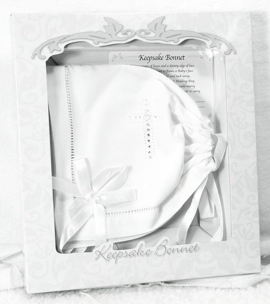 Doopdoek met zoom - Herinneringsdoek Doop - Aandenken bewaren - Veranderbaar in zakdoek - Niet gespecificeerd - Wit — afbeelding 3
