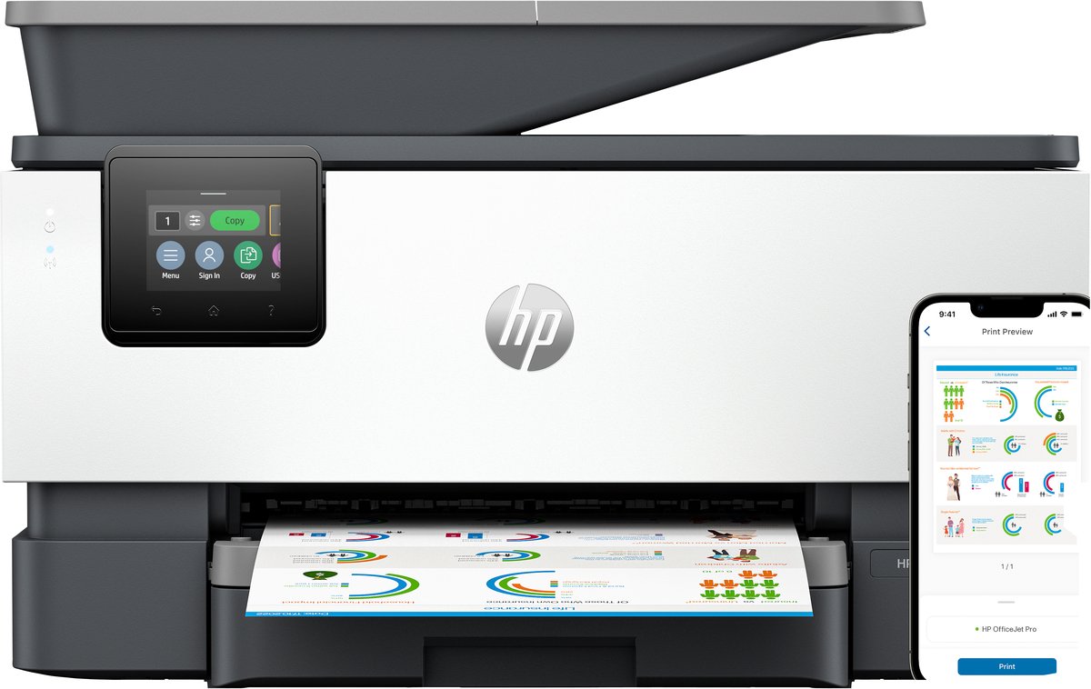 HP OfficeJet Pro 9120b All-in-One Printe