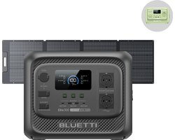 BLUETTI Elite 300 3014.4Wh- 2400W- Zonnegenerator - met 200W Zonnepaneel PV200- met Elite 10 - 200W - 128Wh - Powerstation 230V Draagbare Accu - voor thuis, kamperen en camper als back-up
