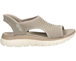 Skechers Hands Free Slip-Ins Summits dames sandaal - Taupe - Maat 40