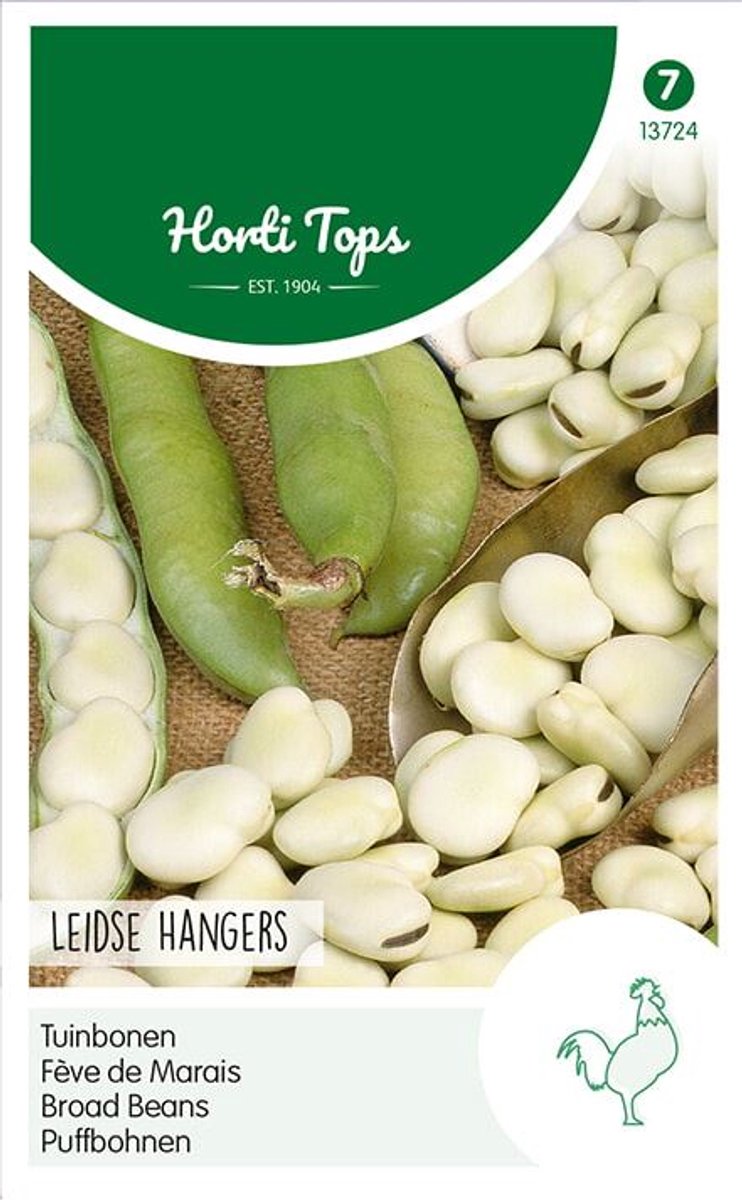 Hortitops Zaden - Tuinbonen Leidse Hangers 250 Gr