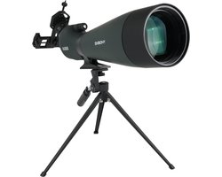 SVBONY SV28A Spotting Scope - 100mm grote objectieflens -25-75 Hoge zoom – FMC– Monokijker met statief–smartphonehouder opbergtas – Vogels spotten natuurobservatie schieten –waterdicht -verrekijker voor volwassene