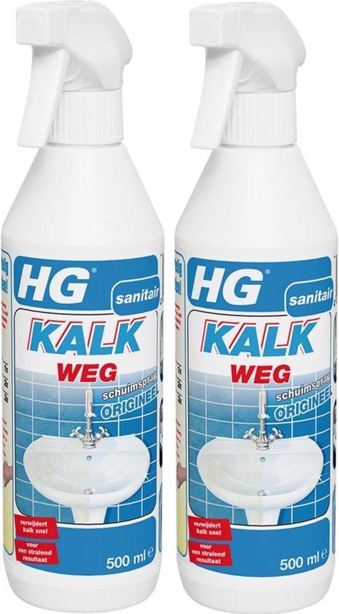 Bol.com HG Kalkweg Schuimspray - 500 ml - 2 Stuks ! aanbieding