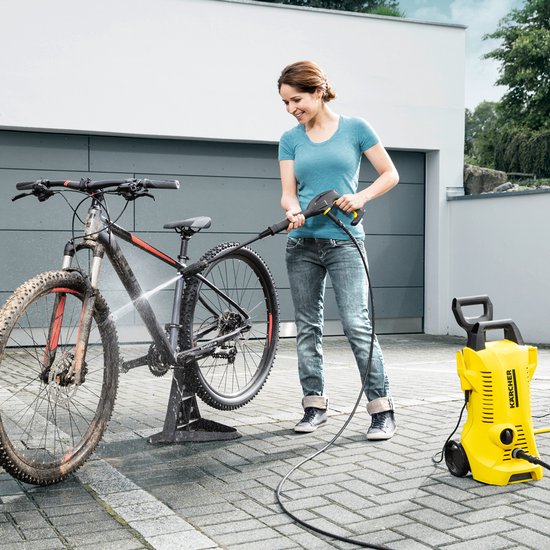Kärcher K2 Power Control Hogedrukreiniger - 1400W - 110 bar - 3 drukniveau's van Kärcher — afbeelding 5