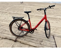 E-bike met riem aandrijving en automatische versnellingen gemaakt in Nederland