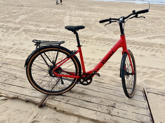 E-bike met riem aandrijving en automatische versnellingen gemaakt in Nederland