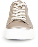 Metallic Gabor sneaker met witte zool.