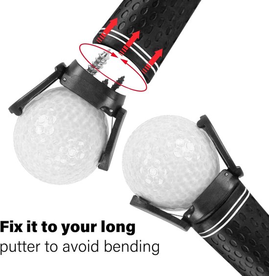 3-delige Golfbal Picker Set - Bovenste Golfbal Retriever met Opvouwbare Klauw - Golfbal Grijper Tool voor het Oprapen van Golfballen - Golf Accessoires — afbeelding 5