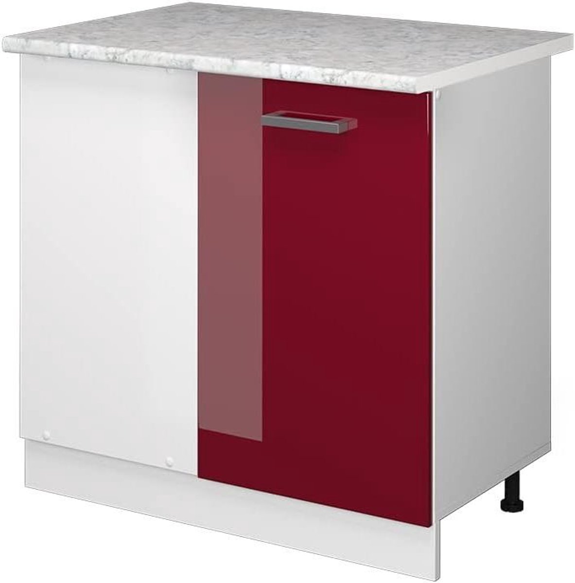 Keukenkast Hoekonderkast - Keukenmodule Kast - Keuken Opbergen - Modulair Systeem - 86 cm