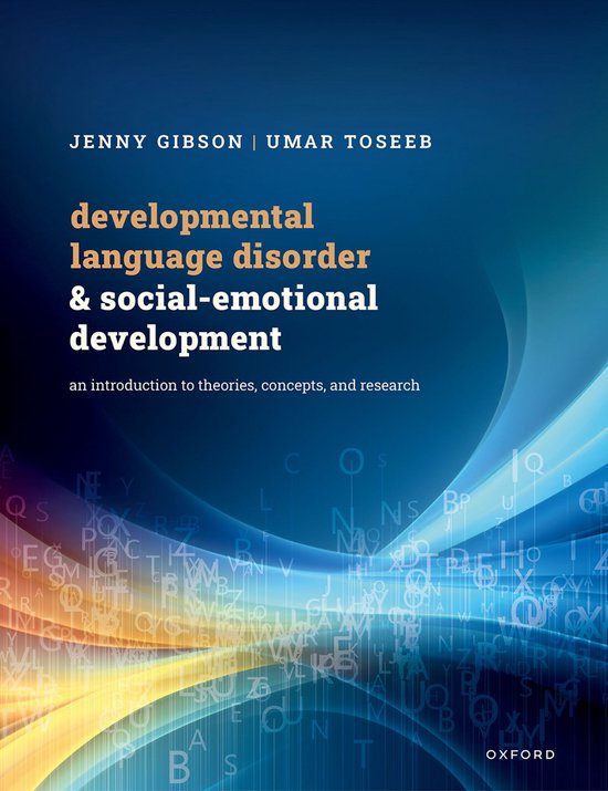 Developmental Language Disorder and Social-Emotional Develop ... - cover
