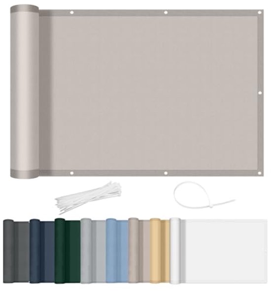 balkon privacy scherm 70x200cm(28x79inch) Inkijkbescherming voor het balkon scheidingswand