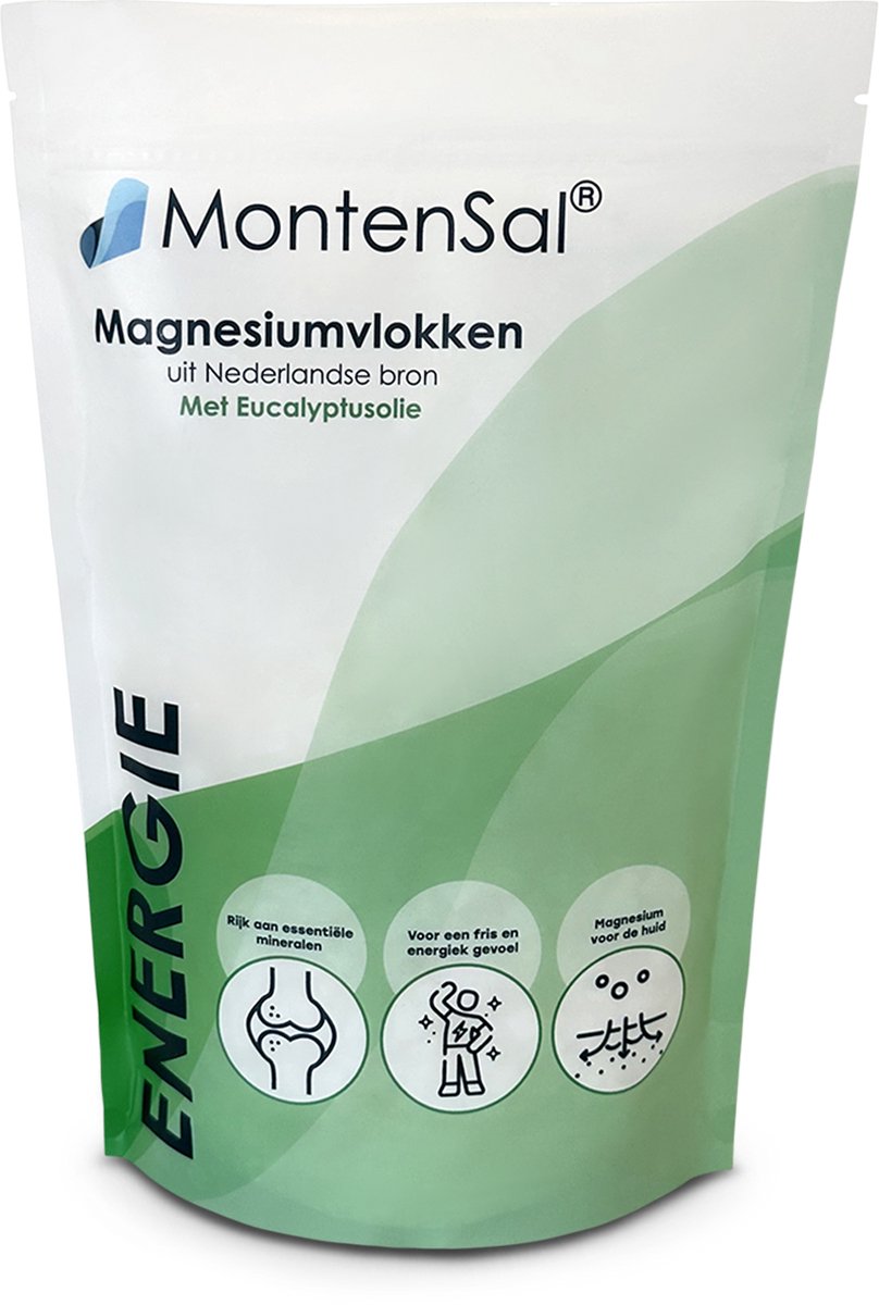 MontenSal - Magnesiumvlokken Eucalyptus - Energie - Zechstein Bron