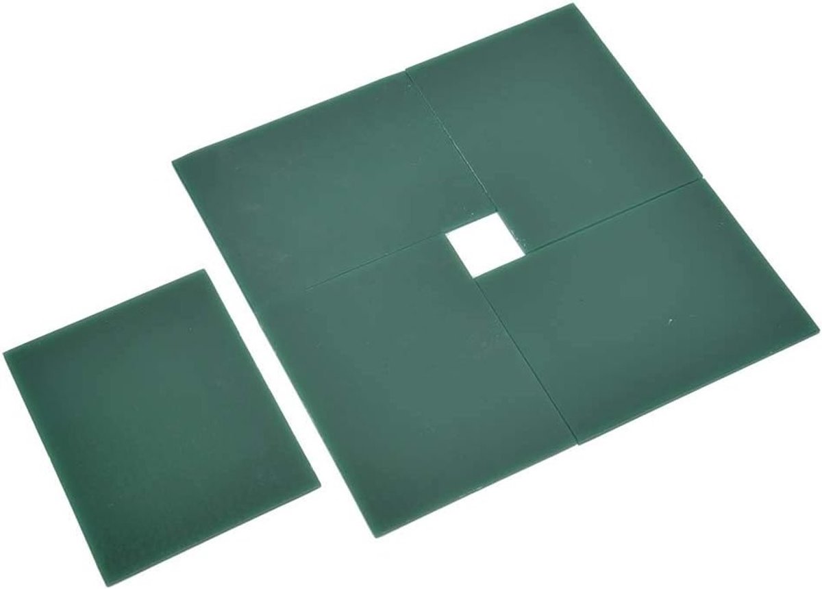Carving Wax Bladen voor Sieraden - 5 Stuks 2mm - Ideaal voor Modelleren en Graveren van Sieraden