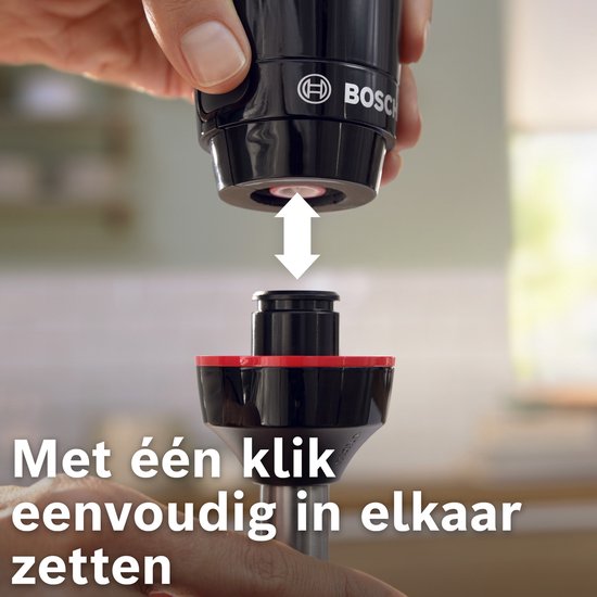 Bosch Serie 4 MSM4B620 - ErgoMaster staafmixer - Model 2023 - 1000 W Zwart van Bosch — afbeelding 3