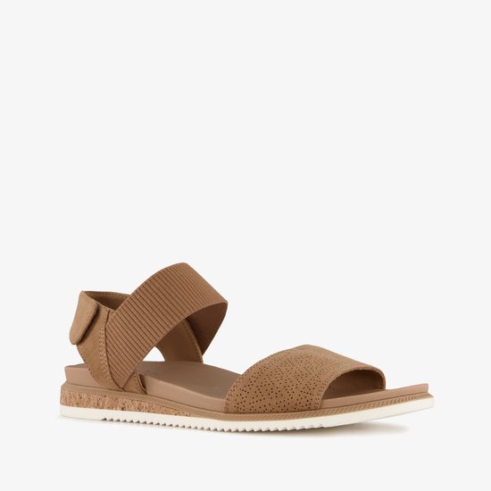 Skechers BOBS Desert Kiss Low dames sandalen bruin - Maat 40