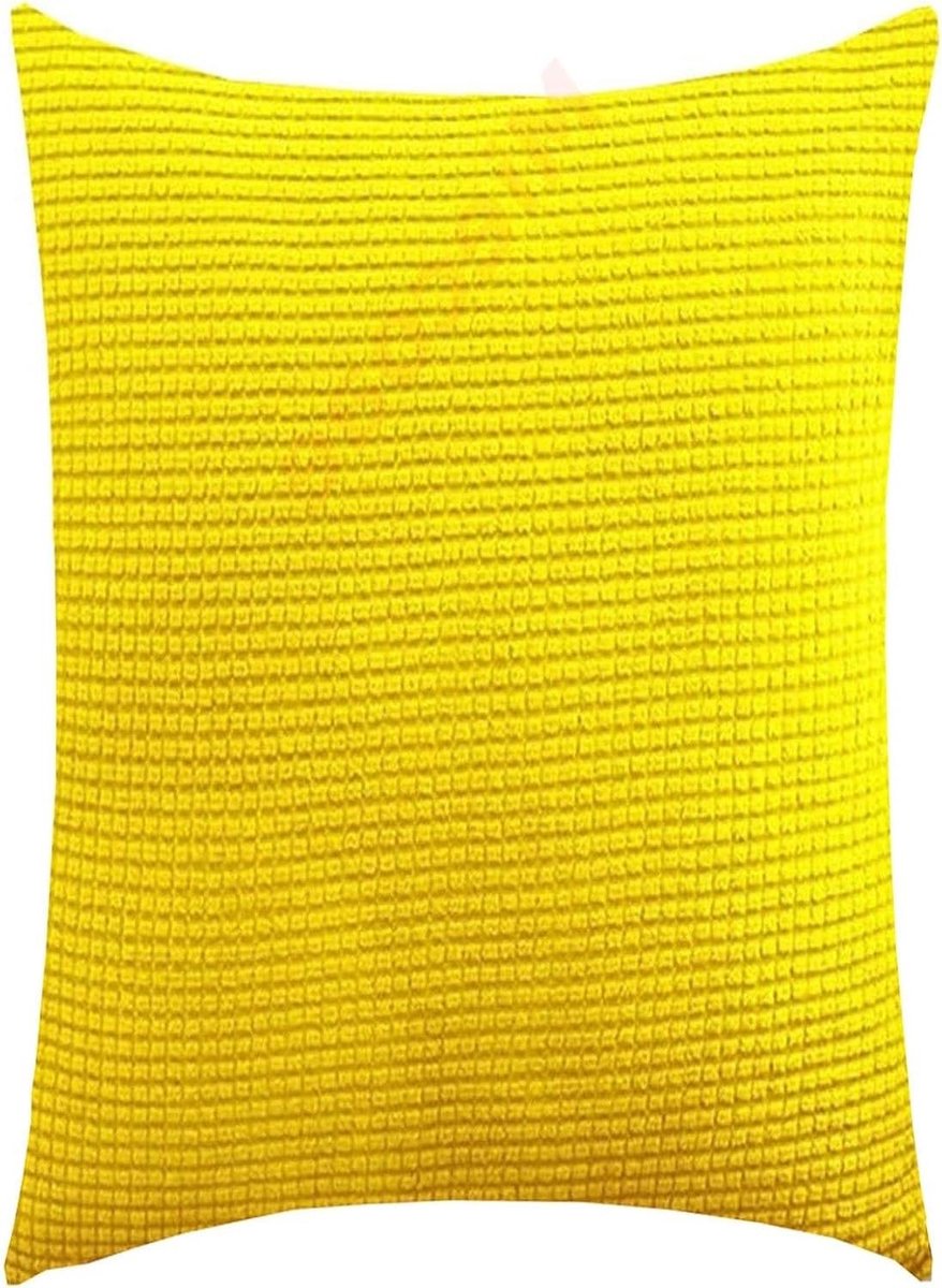 Kussensloop - Kussenhoes - Decoratie - Gladde rits - 40x60 cm - Geel