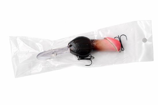 Rospo outdoor - Penis plug Crankbait - Roofvis- 14 cm- 27 gram met 2 dreggen. — afbeelding 2