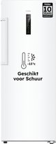 Haier H4F226WEH1 - Vrijstaande Diepvriezer - 226L - Geschikt voor schuur (tot -15°C ) - Total No Frost - Geconnecteerd - Energieklasse E - 2-in-1: Koel-vriescombinatie - 10 jaar garantie op onderdelen