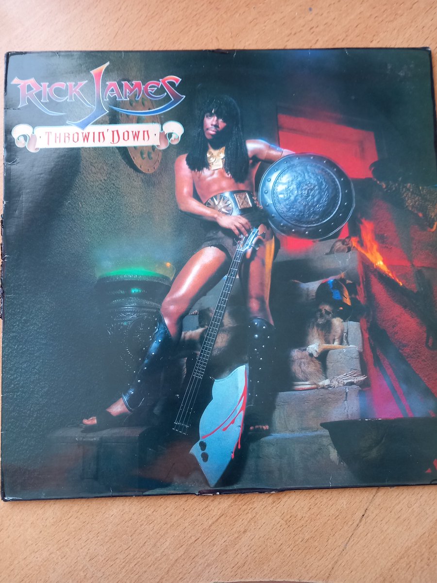 LP RICK JAMES - THROWIN' DOWN