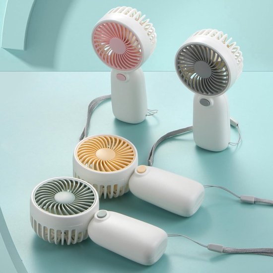 Kleine ventilator op batterijen voor vakantie