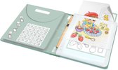 KIDYWOLF KIDYDRAW PAD Food Around the World - Tekenkit met Verlichte Tekentablet - 30 Overtekeningen - Creatief Schermvrij Speelgoed - 6+