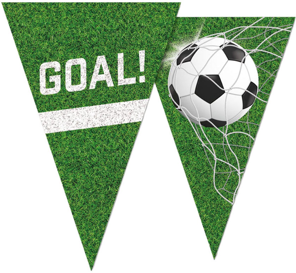 Vlaggenlijn Voetbal - 10m