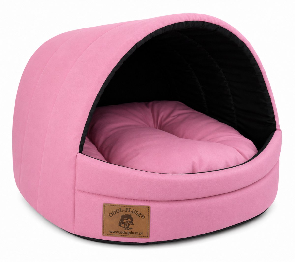 Honden- en Kattenhuis Bed - Maat S, Roze, Comfortabel, Waterafstotend en Wasbaar, Ideaal voor Kleine Honden, Katten en Konijnen