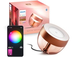 Philips Hue Iris tafellamp – wit en gekleurd licht – koper