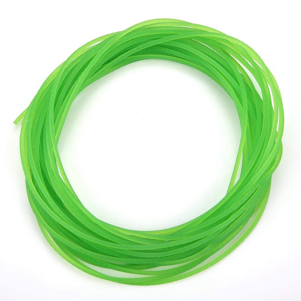 Dailygoods - Dailygoody - Groene Ruwe Polyurethaan Ronde Riem - Hoogwaardige Aandrijfriem - 2mmx10m - Slijtvast en Slagvast - Geschikt voor Transmissie Machine
