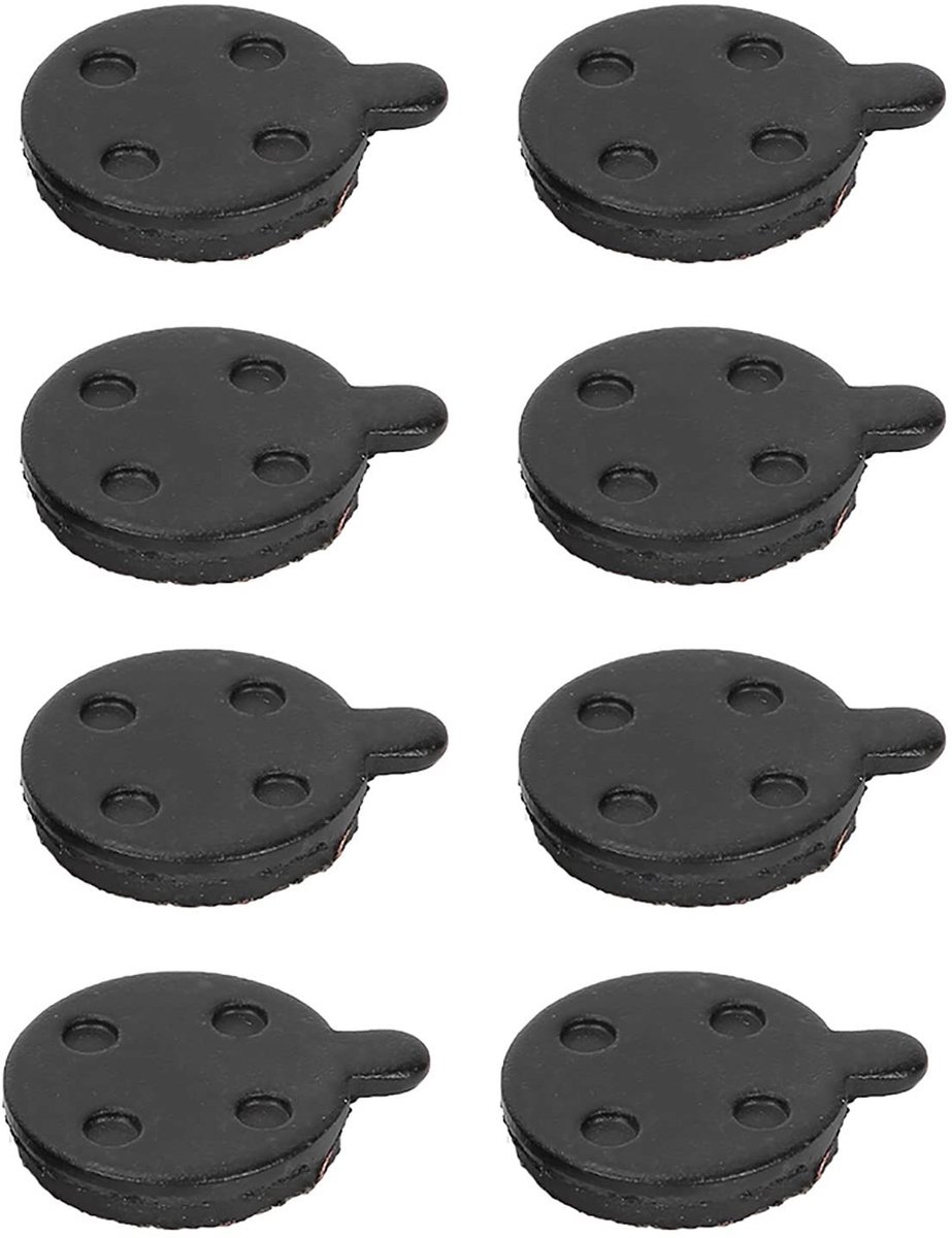Dailygoods - 4 Paar Semi-Metalen Remblokken voor Elektrische Scooter