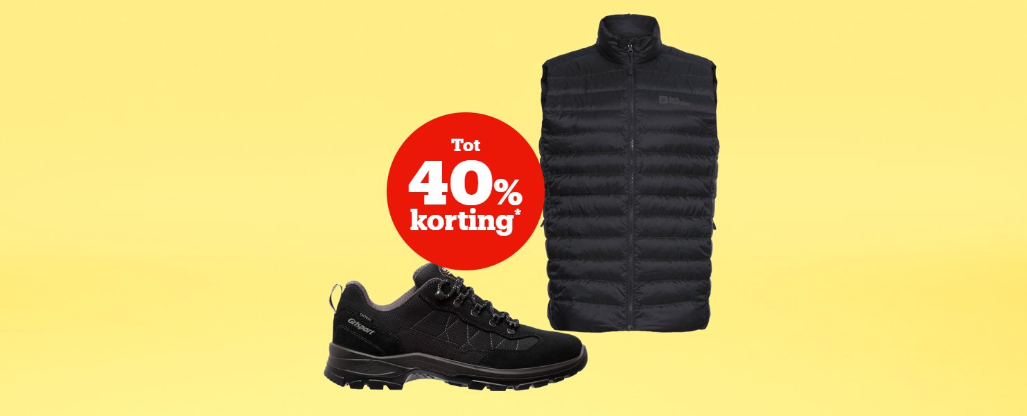 Tot 40% korting*