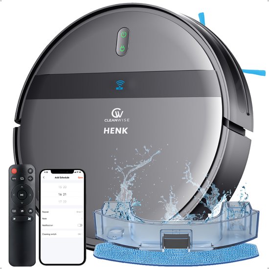 CleanWise Henk robotstofzuiger voor huisdierharen