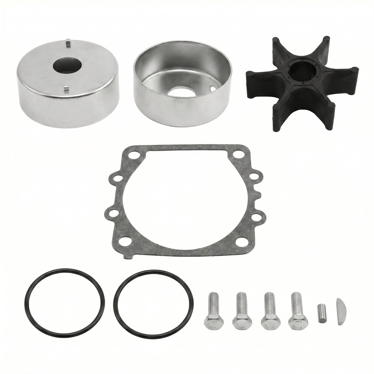 Buitenboordmotoren Water Pomp Impeller - Boottoebehoren - Reparatieset voor rubberen impeller van buitenboordmotor Yamaha 75 90 115 pk 68V-W0078-00