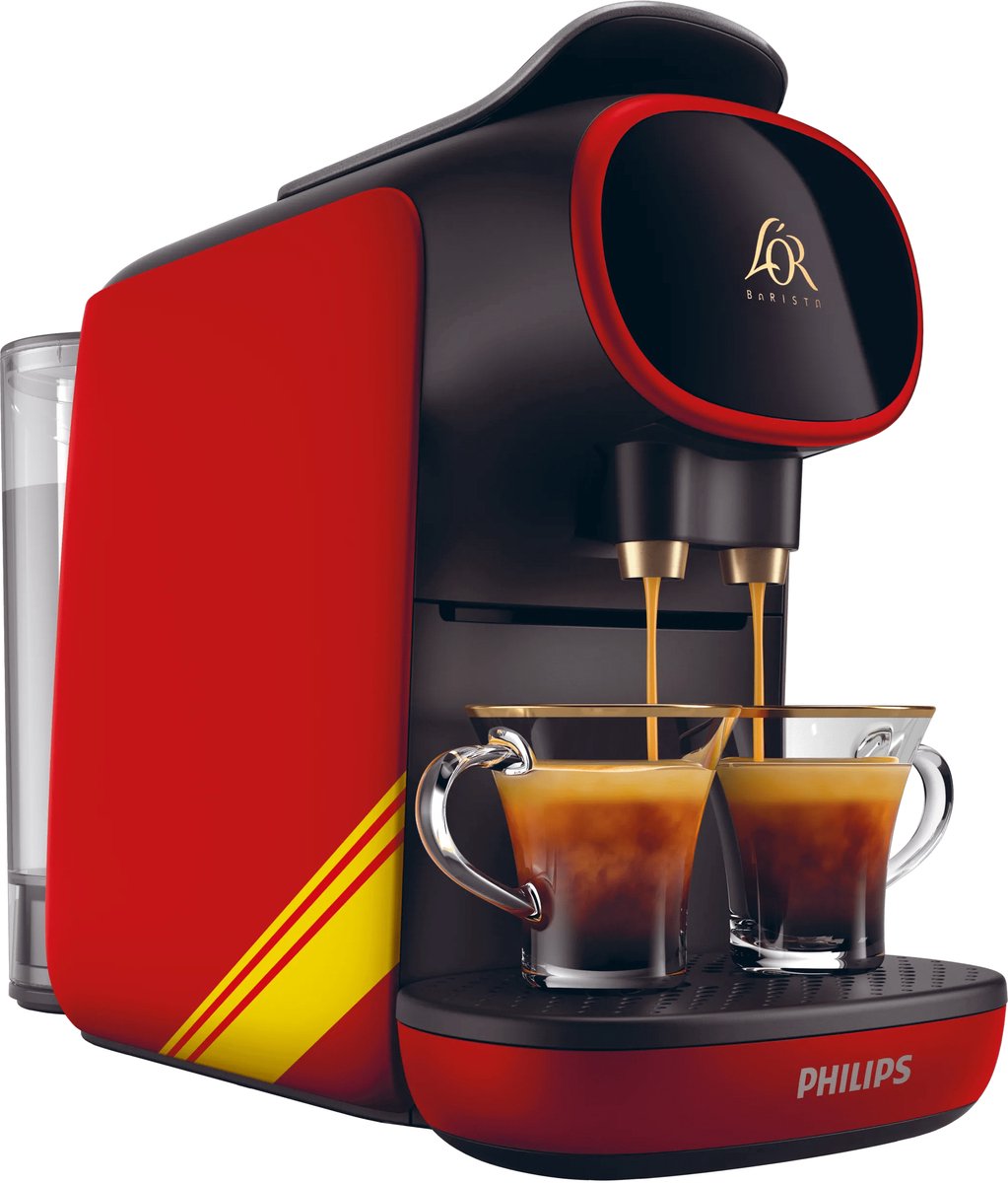 Philips L'Or Barista Sublime Limited Edition LM9012/51 - Koffiecupmachine - voor L'Or Espresso & Barista Koffiecups - Rood & Zwart – foto 7