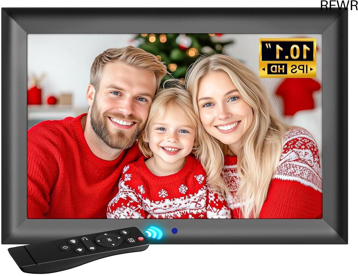 Digitale Fotolijst met Wifi - Fotolijsten - Frameo App - HD Kwaliteit - familie