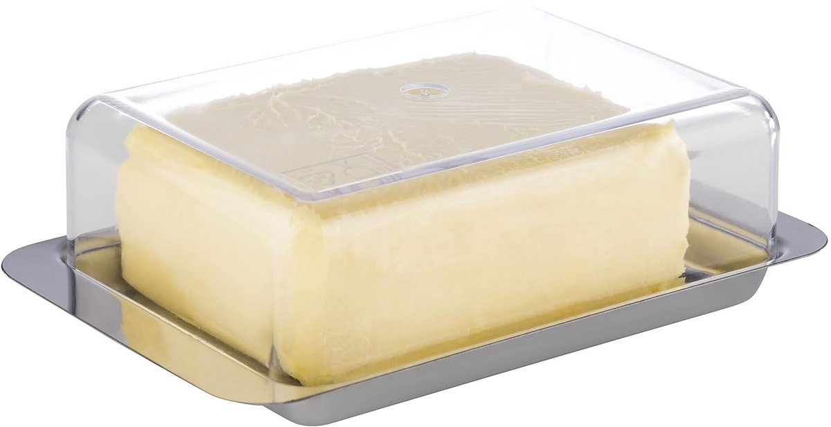 Butter dish with lid - Food storage container - Butter storage container - Counter storage