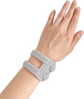TFCC Polsbrace voor TFCC Pijnverlichting - TFCC brace - Steun voor Polsblessures - Comfortabele Polsband – Grijs