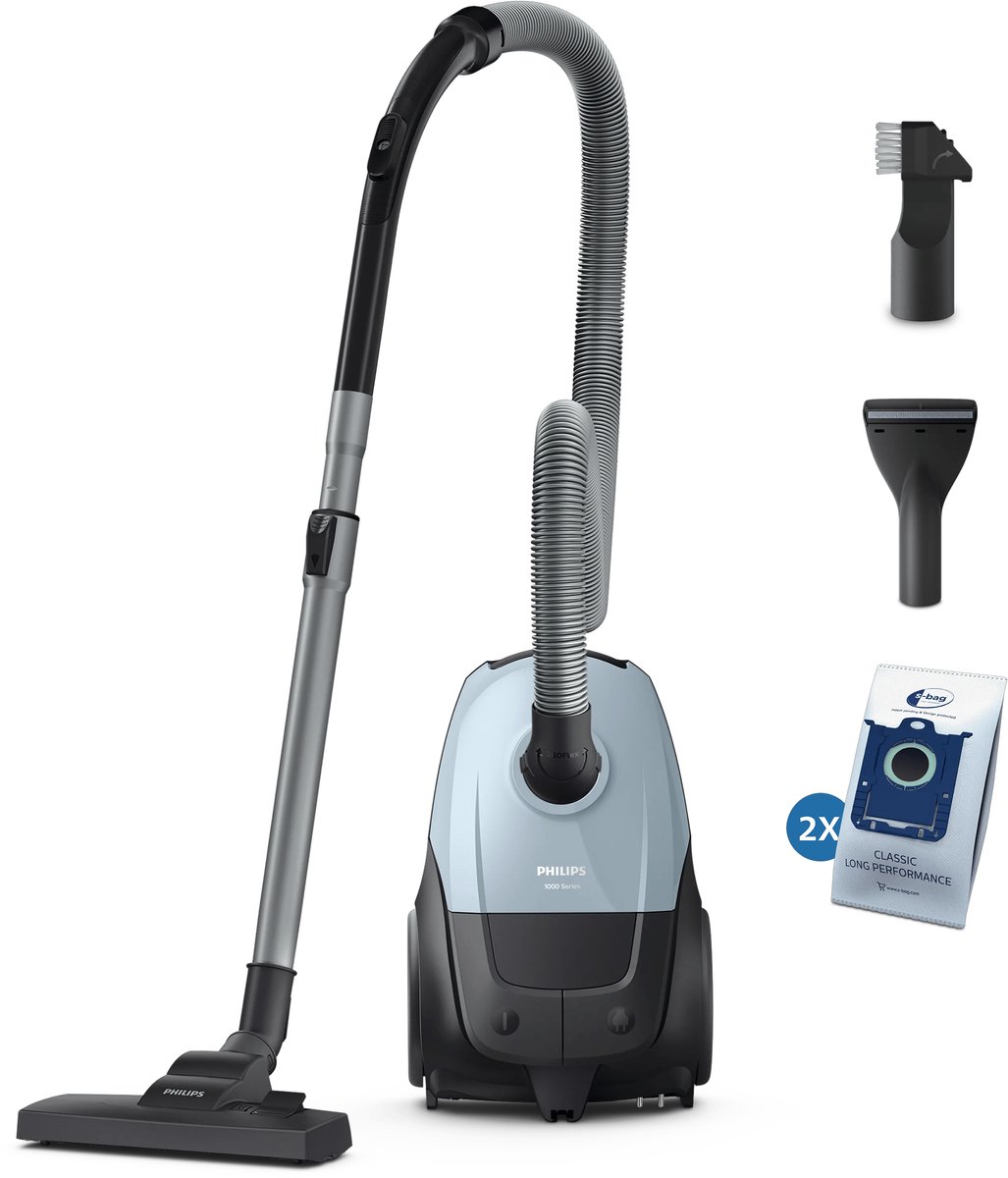 Philips – XD1142/10 – Stofzuiger met zak – 750 W – HEPA-filter
