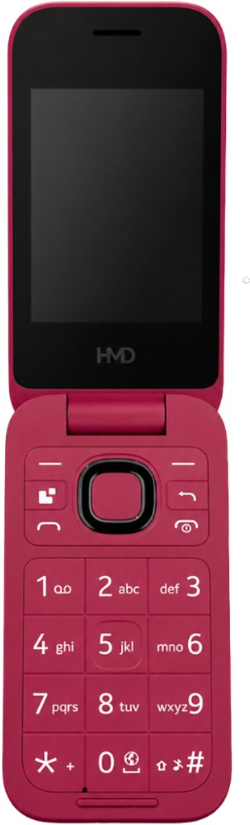 NOKIA 2660 - 4G Dual Sim - 2.8inch - Bluetooth - Rood