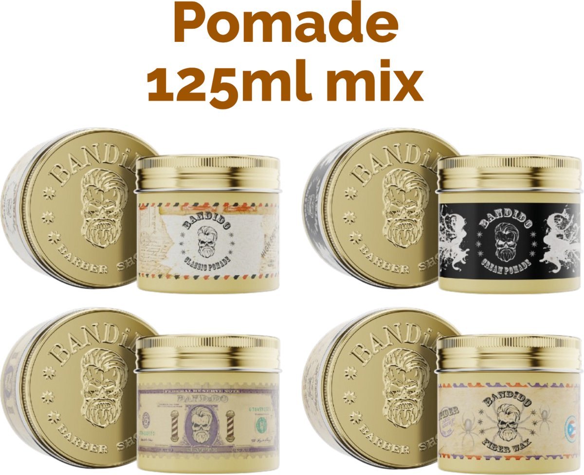 Bandido Pomade mix 4x 125ml