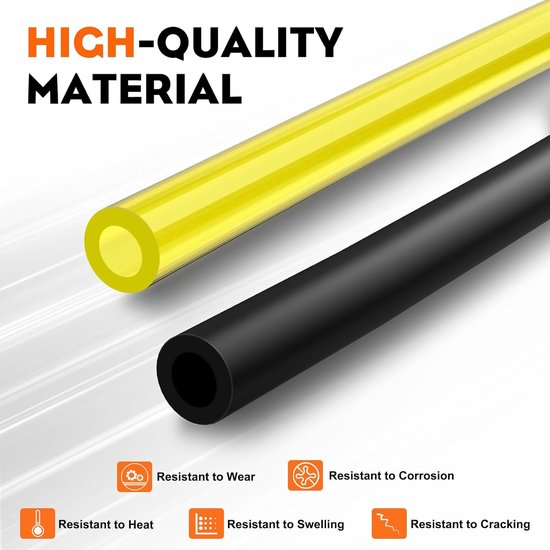 5-delige Brandstofleidingset - Grasmaaiers filters - Heggenscharen brandstofleidingen - Trimmers accessoires - Vervangende olieleiding - Inclusief brandstoffilters, brandstofcups - Compatibel met grasmaaiers, heggenscharen, bosmaaiers, kettingzagen — afbeelding 3